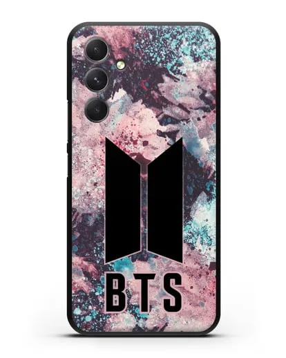 Чехол с картинкой BTS силиконовый для Samsung Galaxy A54 [SM-A536]