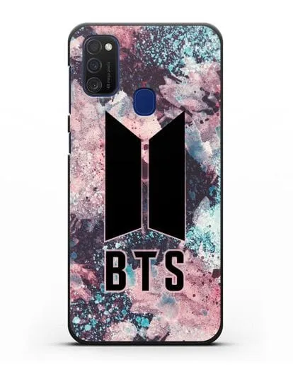 Чехол с картинкой BTS силиконовый для Samsung Galaxy M21 [SM-M215F]
