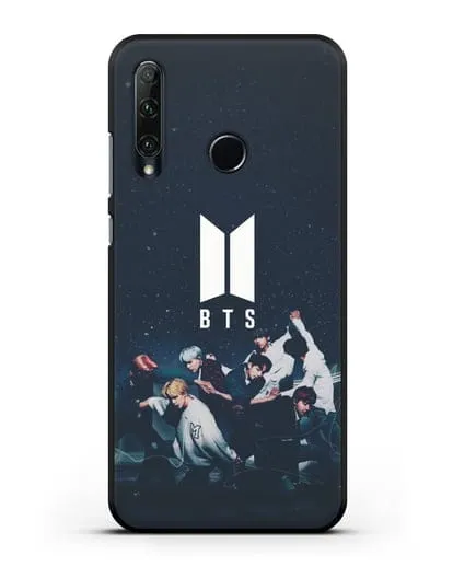 Чехол с изображением солистов группы BTS силиконовый для Honor 20e