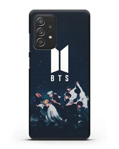Чехол с изображением солистов группы BTS силиконовый для Samsung Galaxy A53