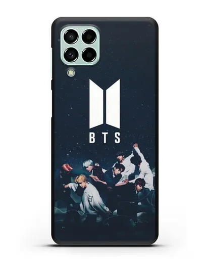 Чехол с изображением солистов группы BTS силиконовый для Samsung Galaxy M53 [SM-M536]