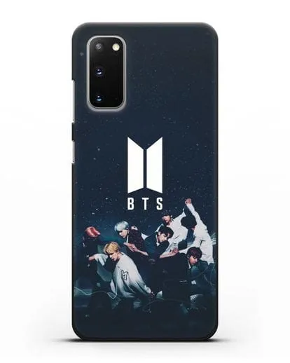 Чехол с изображением солистов группы BTS силиконовый для Samsung Galaxy S20 [SM-G980F]