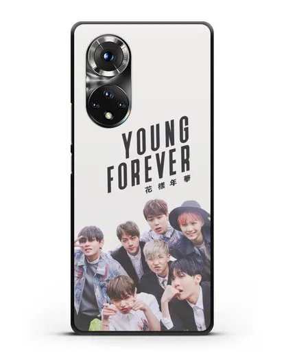 Чехол с картинкой BTS. Young Forever силиконовый для Honor 50