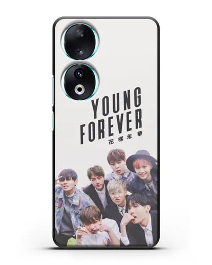 Чехол с картинкой BTS. Young Forever силиконовый для Honor 90