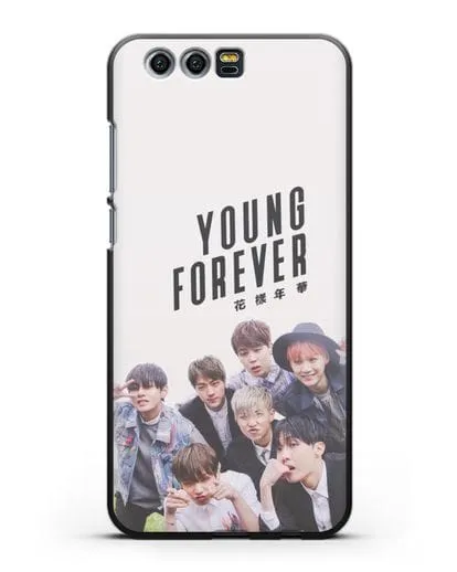 Чехол с картинкой BTS. Young Forever силиконовый для Honor 9