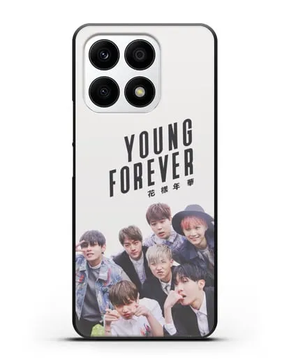 Чехол с картинкой BTS. Young Forever силиконовый для Honor X8a