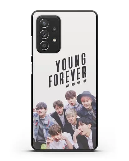 Чехол с картинкой BTS. Young Forever силиконовый для Samsung Galaxy A53