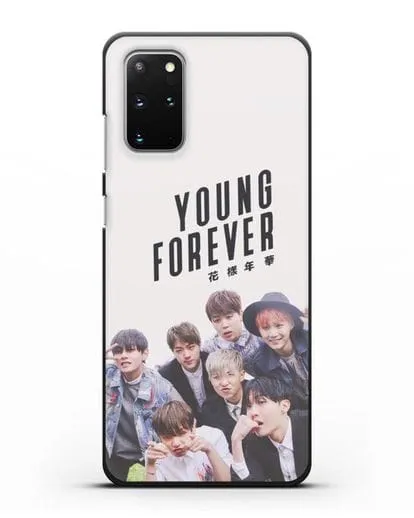 Чехол с картинкой BTS. Young Forever силиконовый для Samsung Galaxy S20 Plus [SM-G985F]