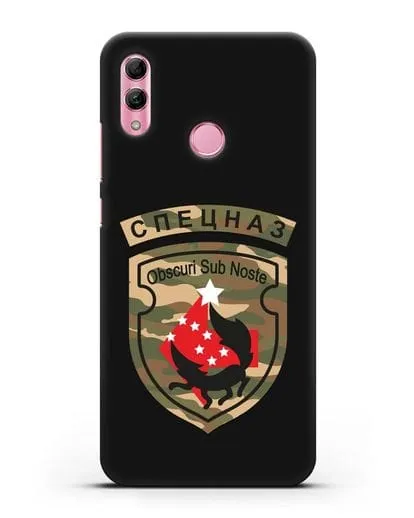 Чехол с надписью Спецназ и нарукавным знаком 5-я ОБрСпН цвет хаки силиконовый для Honor 10 Lite