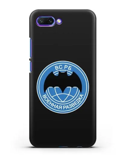 Чехол со знаком Военная разведка РБ силиконовый для Honor 10