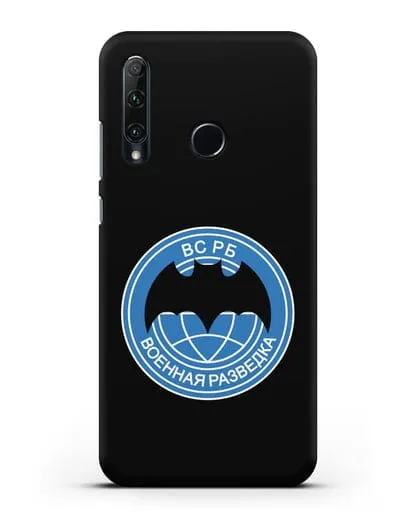 Чехол со знаком Военная разведка РБ силиконовый для Honor 20e
