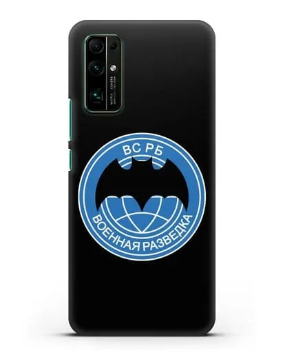 Чехол со знаком Военная разведка РБ силиконовый для Honor 30