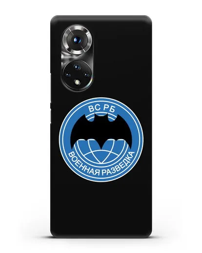 Чехол со знаком Военная разведка РБ силиконовый для Honor 50