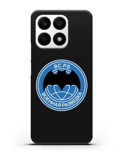 Чехол со знаком Военная разведка РБ силиконовый для Honor X8a