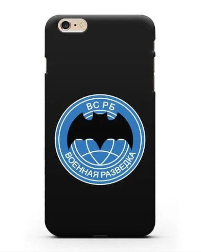 Чехол со знаком Военная разведка РБ силиконовый для iPhone 6 Plus