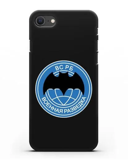 Чехол со знаком Военная разведка РБ силиконовый для iPhone SE 2020