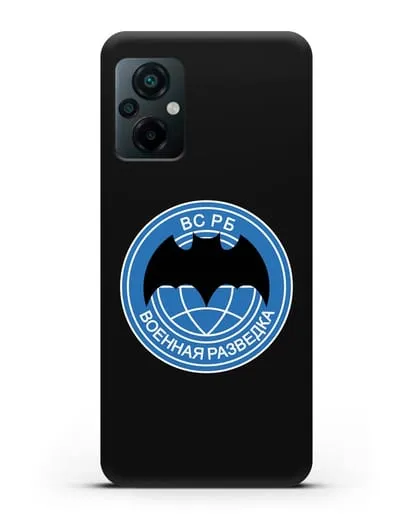 Чехол со знаком Военная разведка РБ силиконовый для Xiaomi Poco M5