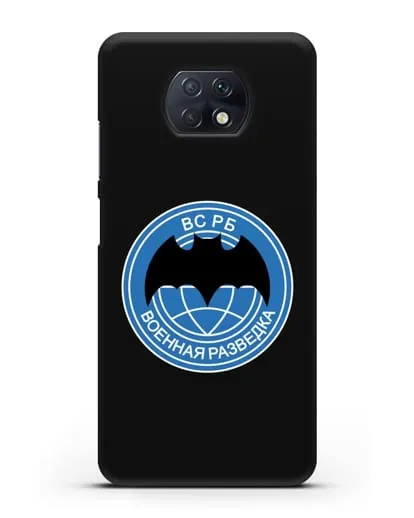 Чехол со знаком Военная разведка РБ силиконовый для Xiaomi Redmi Note 9T