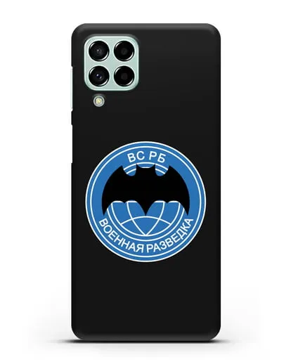 Чехол со знаком Военная разведка РБ силиконовый для Samsung Galaxy M53 [SM-M536]