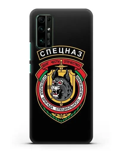 Чехол с эмблемой 3-я ОБрСпН ВВ МВД РБ силиконовый для Honor 30