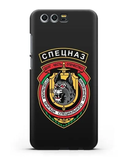 Чехол с эмблемой 3-я ОБрСпН ВВ МВД РБ силиконовый для Honor 9