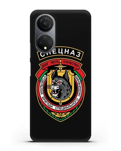 Чехол с эмблемой 3-я ОБрСпН ВВ МВД РБ силиконовый для Honor X7