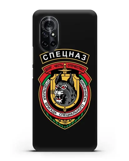 Чехол с эмблемой 3-я ОБрСпН ВВ МВД РБ силиконовый для Huawei Nova 8