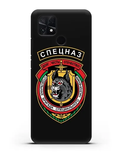 Чехол с эмблемой 3-я ОБрСпН ВВ МВД РБ силиконовый для Xiaomi Poco C40