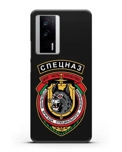 Чехол с эмблемой 3-я ОБрСпН ВВ МВД РБ силиконовый для Xiaomi Poco F5 Pro