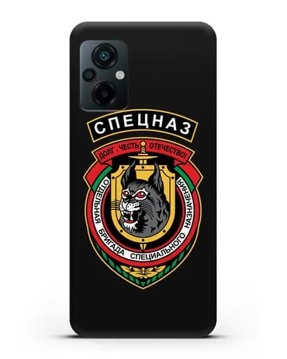 Чехол с эмблемой 3-я ОБрСпН ВВ МВД РБ силиконовый для Xiaomi Poco M5