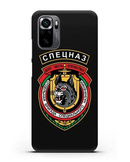 Чехол с эмблемой 3-я ОБрСпН ВВ МВД РБ силиконовый для Xiaomi Poco M5s