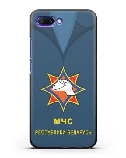 Чехол Китель с эмблемой МЧС Республики Беларусь силиконовый для Honor 10