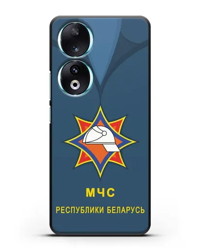 Чехол Китель с эмблемой МЧС Республики Беларусь силиконовый для Honor 90