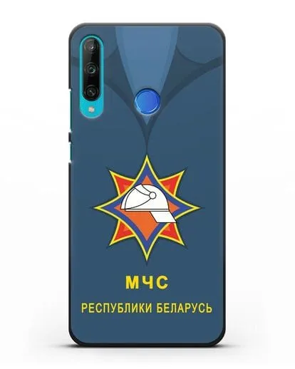 Чехол Китель с эмблемой МЧС Республики Беларусь силиконовый для Honor 9C