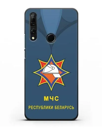 Чехол Китель с эмблемой МЧС Республики Беларусь силиконовый для Honor 9X