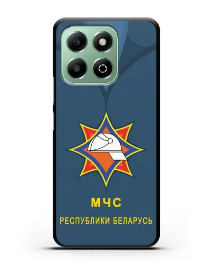 Чехол Китель с эмблемой МЧС Республики Беларусь силиконовый для Honor X6b