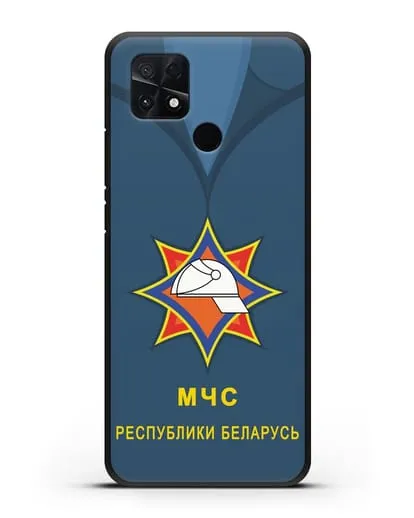 Чехол Китель с эмблемой МЧС Республики Беларусь силиконовый для Xiaomi Poco C40