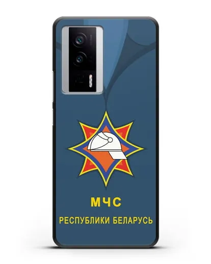 Чехол Китель с эмблемой МЧС Республики Беларусь силиконовый для Xiaomi Poco F5 Pro