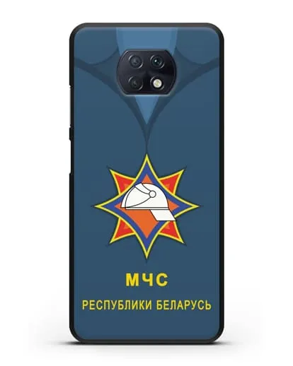 Чехол Китель с эмблемой МЧС Республики Беларусь силиконовый для Xiaomi Redmi Note 9T
