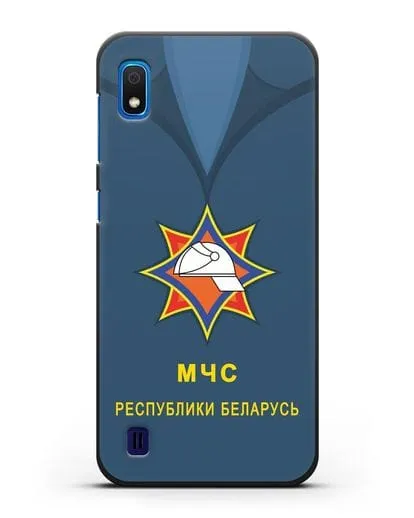 Чехол Китель с эмблемой МЧС Республики Беларусь силиконовый для Samsung Galaxy A10 [SM-A105F]