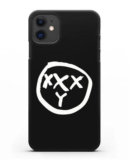Чехол с логотипом Oxxxy силиконовый для iPhone 11