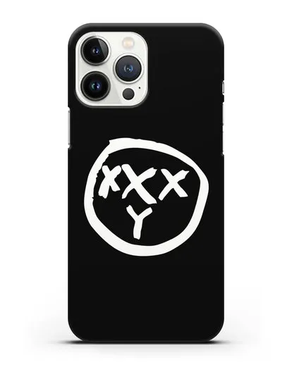 Чехол с логотипом Oxxxy силиконовый для iPhone 13 Pro Max