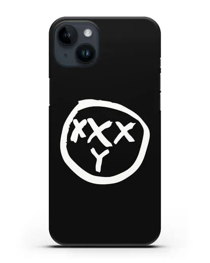 Чехол с логотипом Oxxxy силиконовый для iPhone 14 Plus