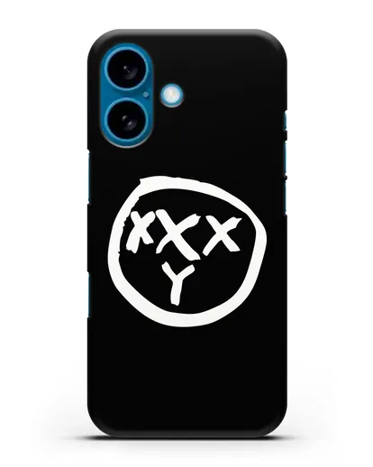 Чехол с логотипом Oxxxy силиконовый для iPhone 16