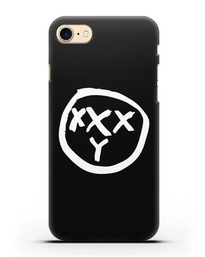 Чехол с логотипом Oxxxy силиконовый для iPhone 7