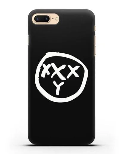 Чехол с логотипом Oxxxy силиконовый для iPhone 8 Plus