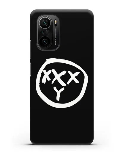 Чехол с логотипом Oxxxy силиконовый для Xiaomi Poco F3 Pro