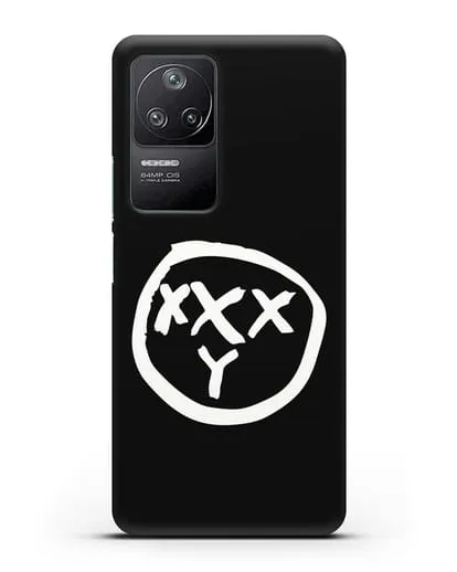 Чехол с логотипом Oxxxy силиконовый для Xiaomi Poco F4