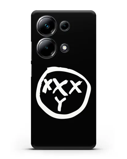 Чехол с логотипом Oxxxy силиконовый для Xiaomi Poco M6 Pro