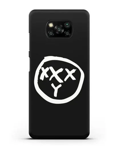 Чехол с логотипом Oxxxy силиконовый для Xiaomi Poco X3